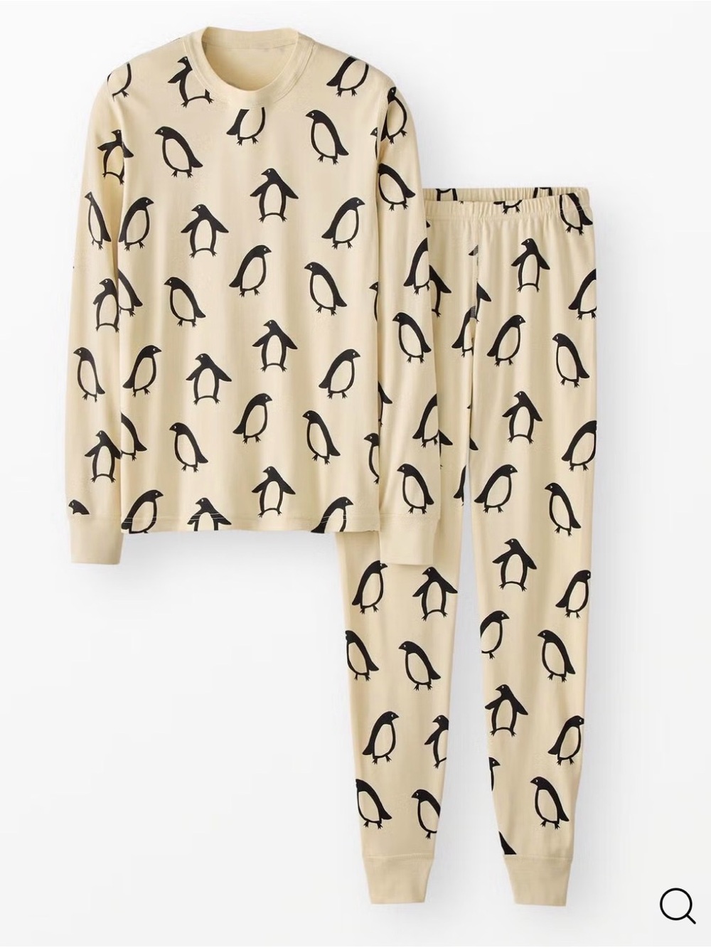 Hanna Andersson Cream Pajama Set